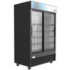 Koolmore 53"Commercial Glass 2 Door Display Refrigerator Merchandiser-Upright  Beverage Cooler w/LED Lighting MDR-2D-GSLD